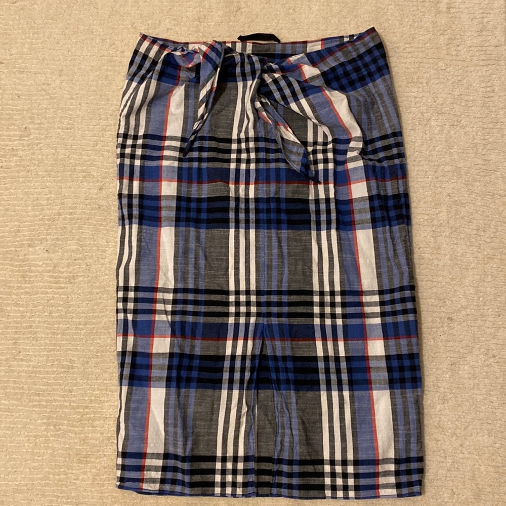 Jenni kayne linen tie skirt